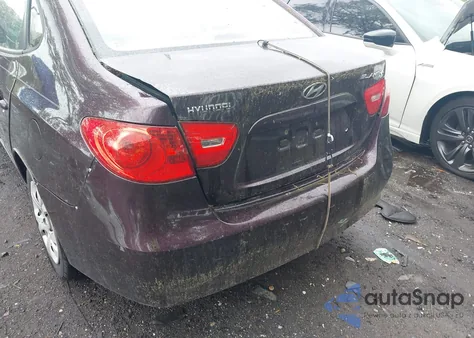 2009 Hyundai Elantra Gls из США, поврежденный, VIN KMHDU46D19U751228